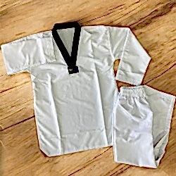 Senson Fighter Siyah Yaka Taekwondo Elbisesi Senson Fighter Siyah Yaka Taekwondo Elbisesi