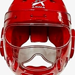 Arıma Taekwondo Camlı kask- Kapalı Kask